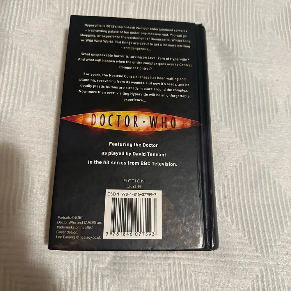 Lot of 2 Hard Back Doctor Who Books AUTONOMY and BORROWED TIME
